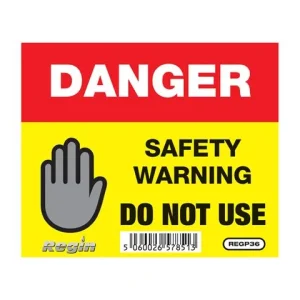 regp36 danger stickers