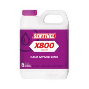 sentinel x800 boiler cleaning