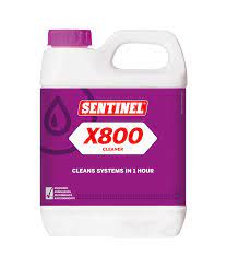 sentinel x800 boiler cleaning